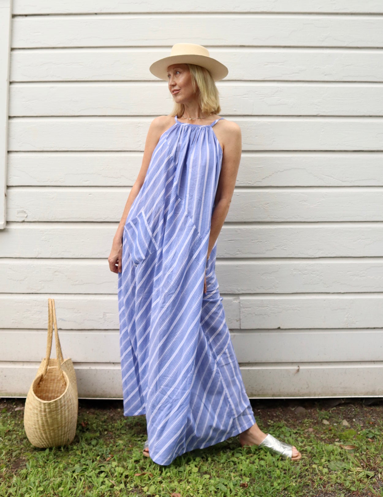 Janet MacGillivray in the M.PATMOS Laia Dress