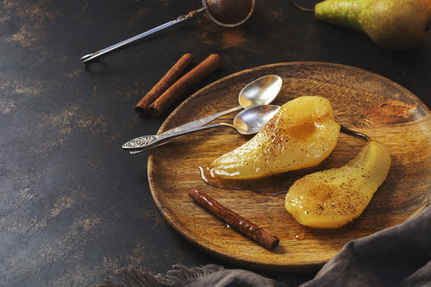 Baked Pears with Cinnamon