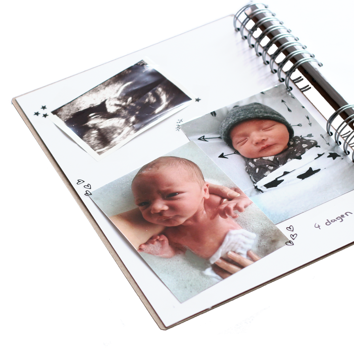 Baby fotoalbum - Scrapbook Nijntje op de maan - Amsterdam