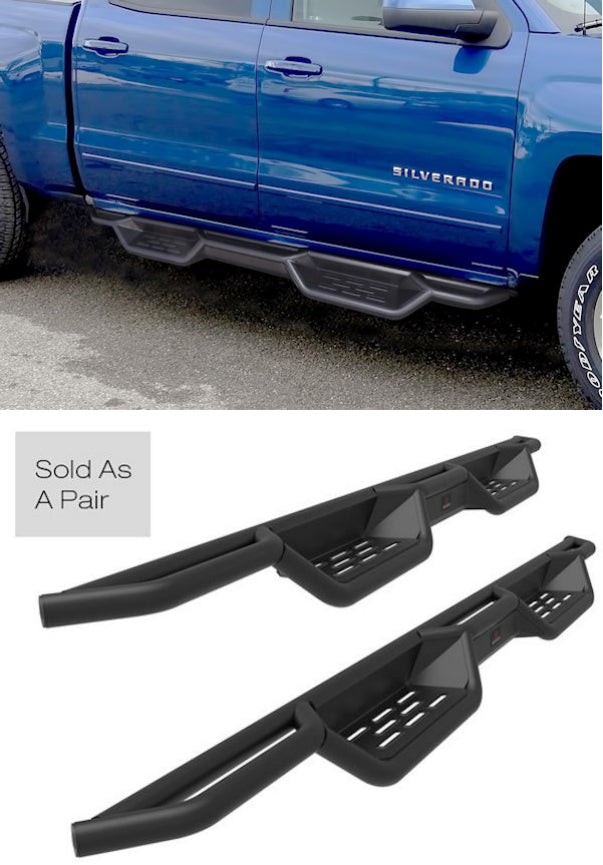 Chevy Silverado Crew Cab Running Boards Side Steps