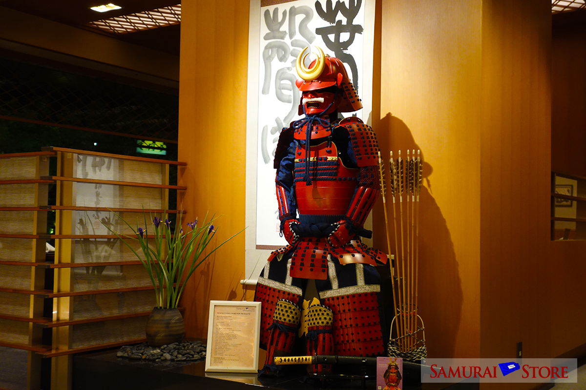 サムライストアの甲冑展示 ANAインターコンチネンタル東京