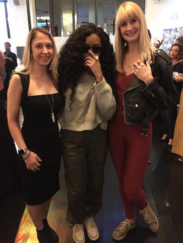 Grammy-winner H.E.R. with the women of Fortune & Frame