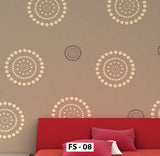 Large wall stencils