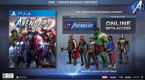 Avenger's Pre Order Bonus