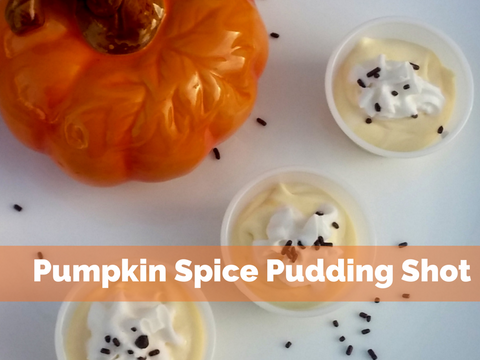 Pumpkin Spice Pudding Shot