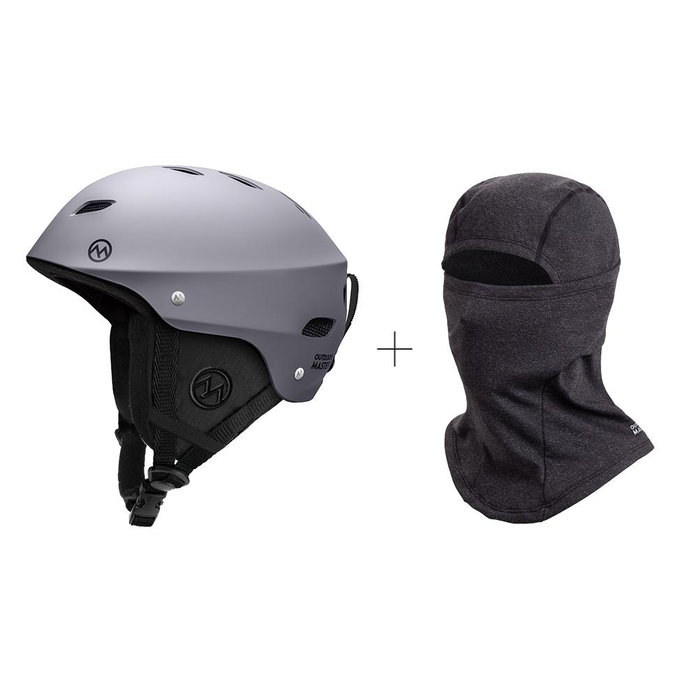 ski helmet with mouth cover