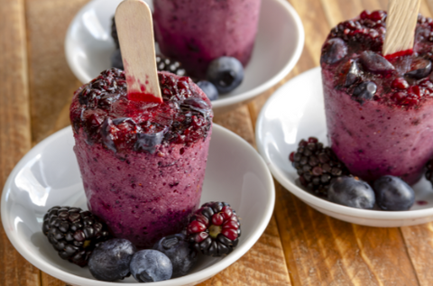 Berry Popsicles