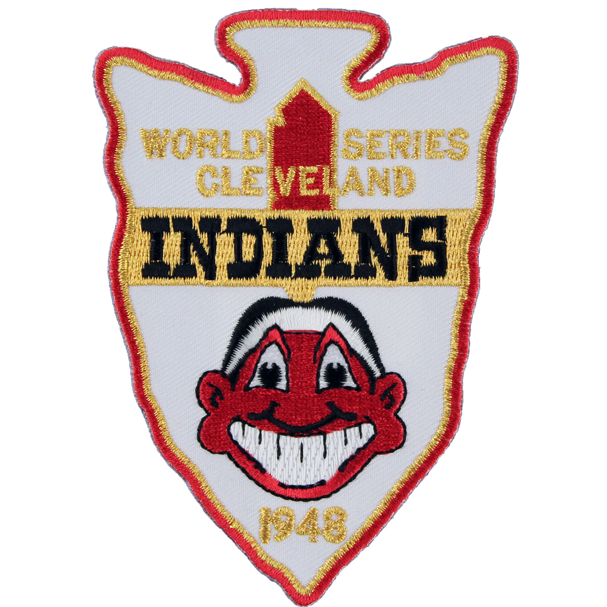 1948 Cleveland Indians Champions Mlb World Series Championship Jersey