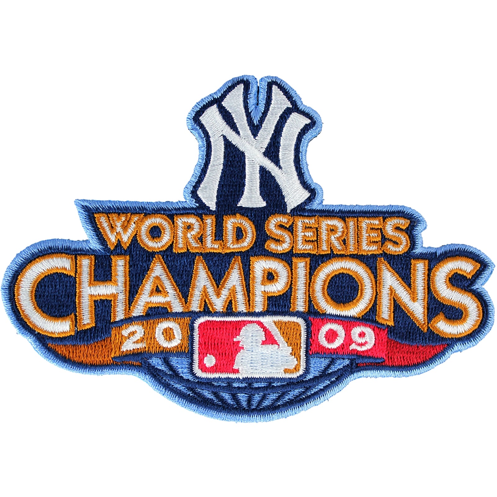 NY Yankees Licensed 2009 World Series Champion Patch 