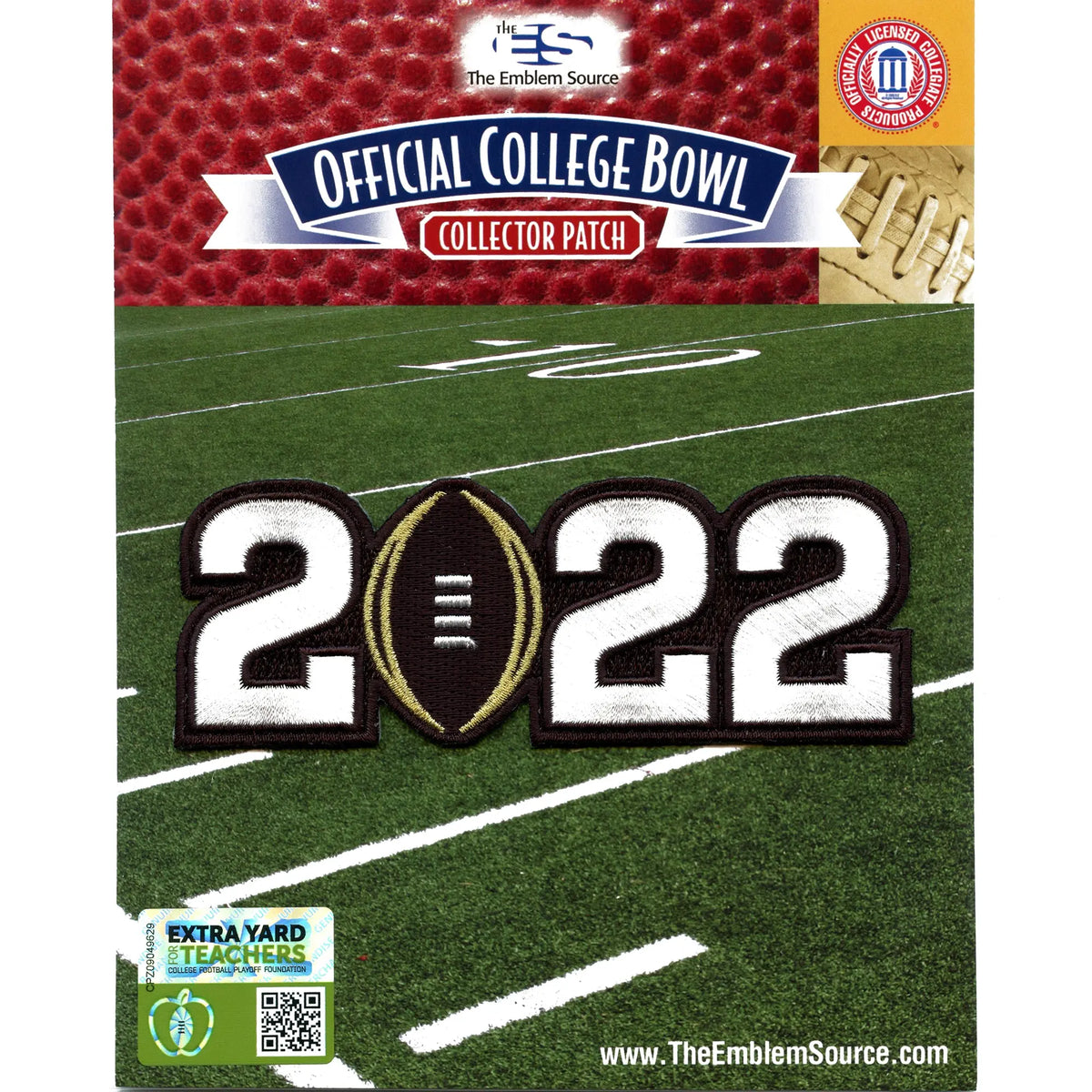 2022 College National Championship Game Jersey Patch