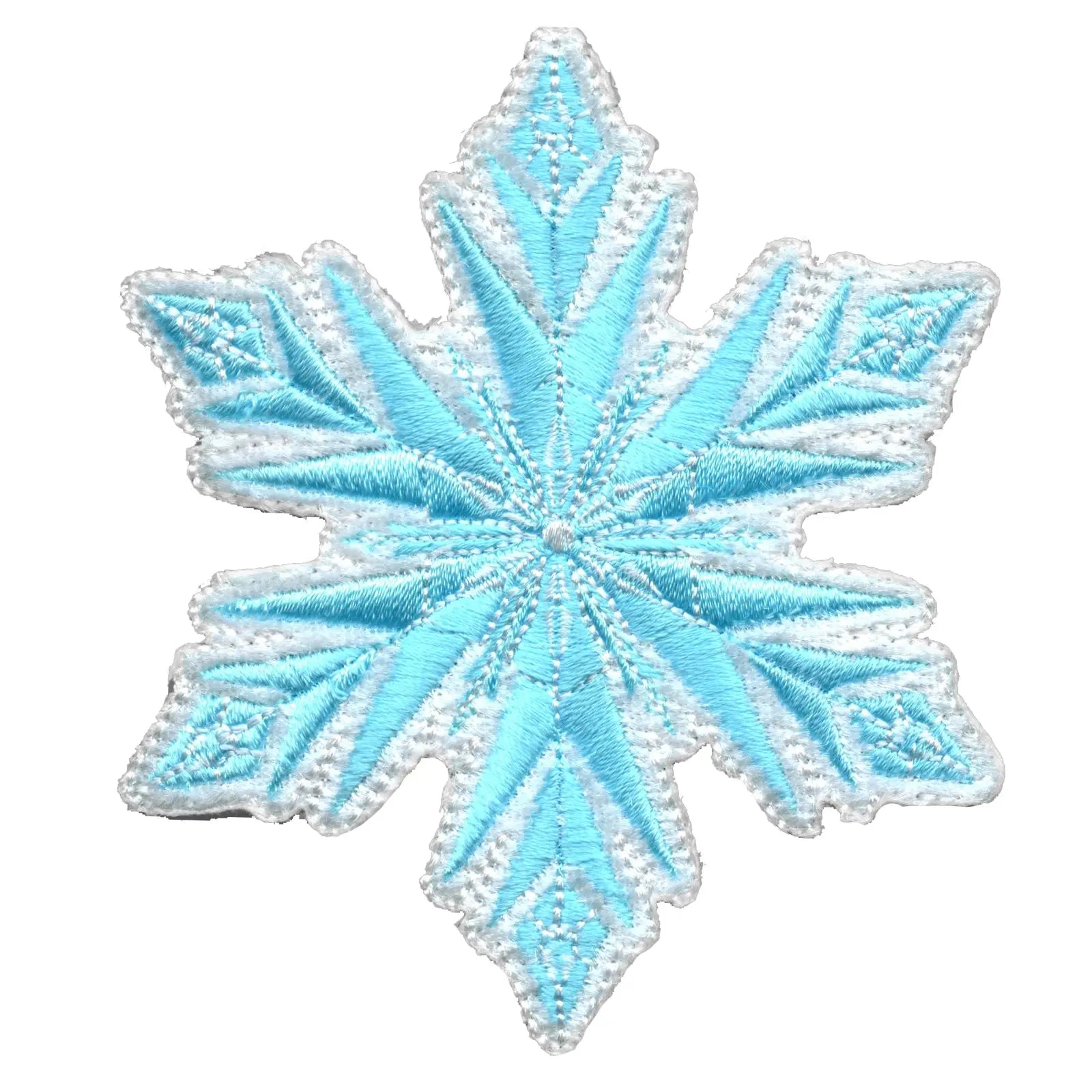 Frozen Movie Logo Snow Flake Patch 3 inches long 