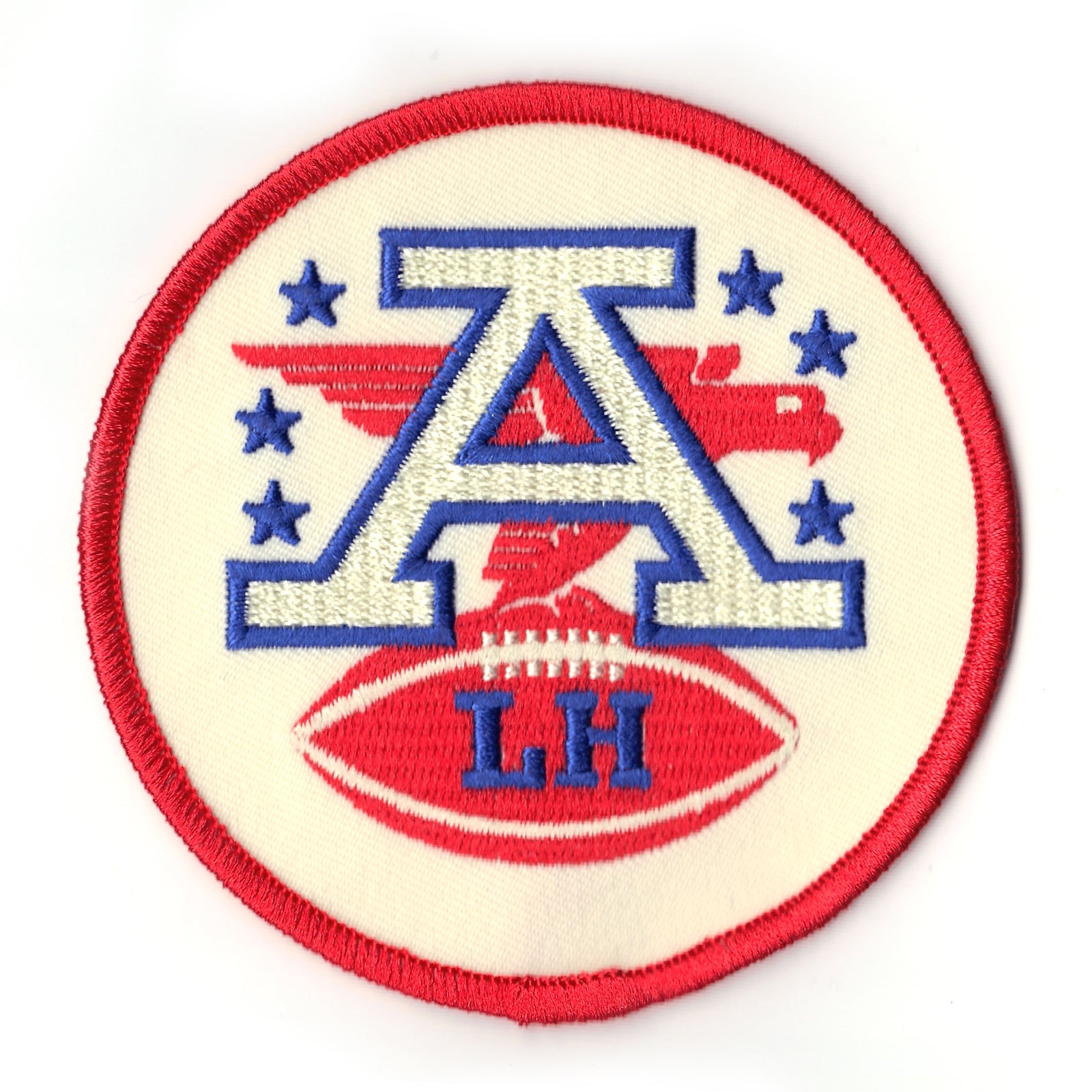 Lamar Hunt Kansas City Chiefs AFC 'LH' Logo Memorial Jersey Patch