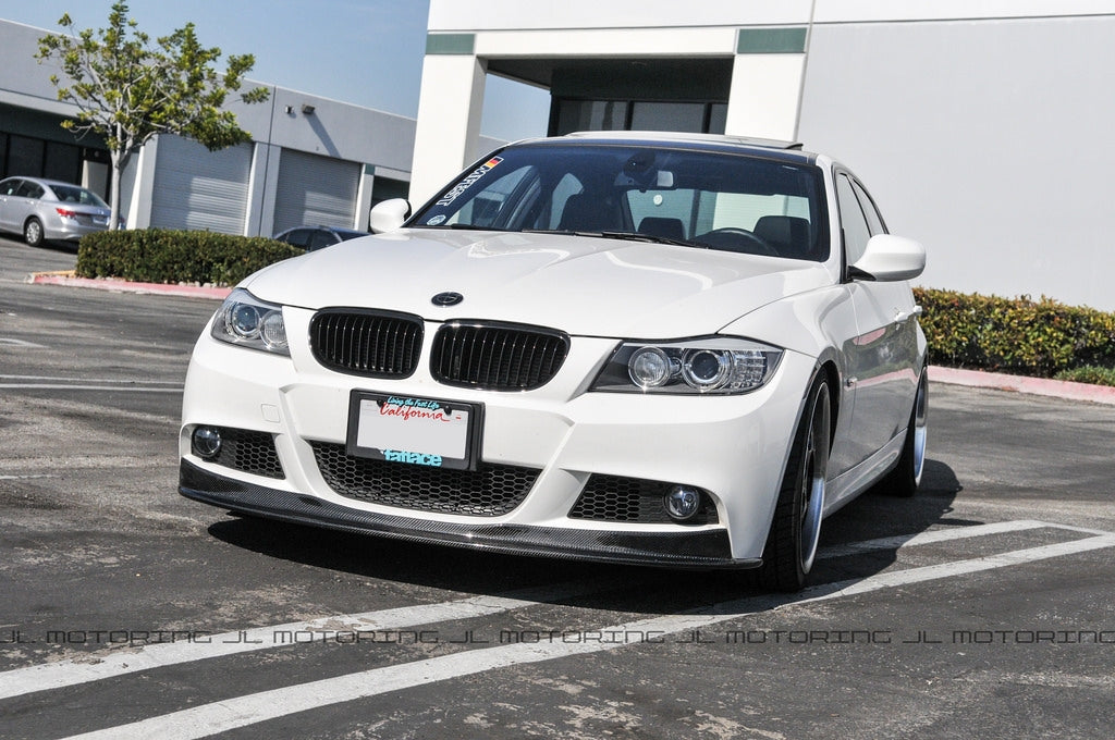 BMW E90 E91 3 Series LCI M Tech Carbon Fiber Front Lip