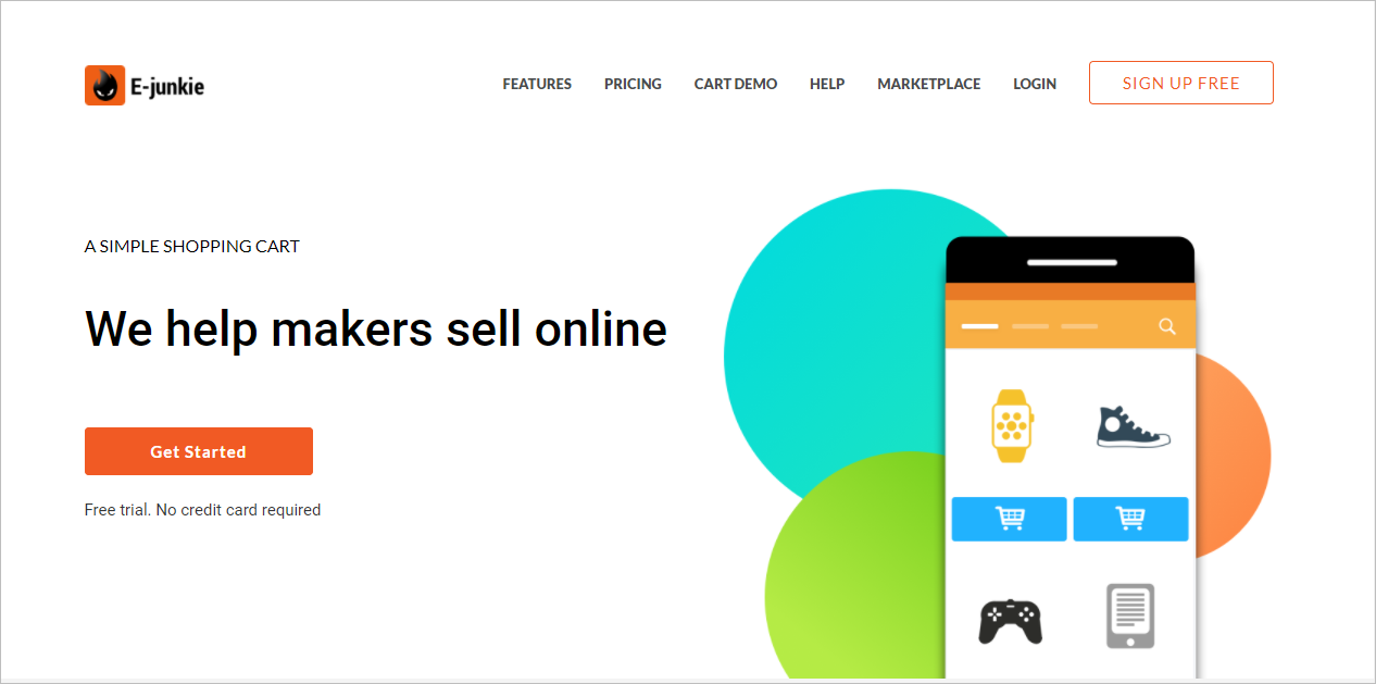 e-junkie sell digital products online