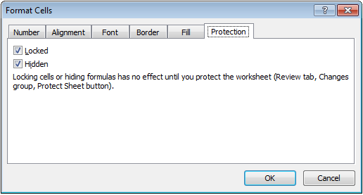 Excel Lock Unlock Cells in Worksheet for Protection