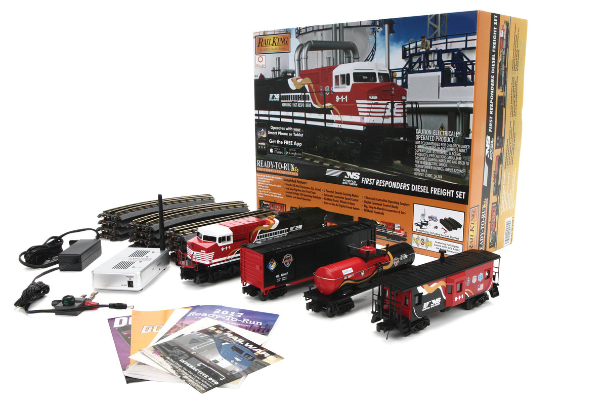 lionel norfolk southern first responders train set