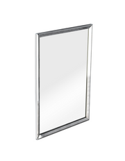 Rectangular Stainless Steel Frame Mirror