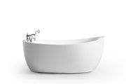 Free Standing Bathtub c/w Chrome Tap