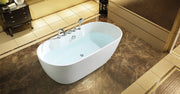 Free Standing Bathtub with Faucet