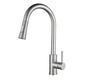 Kitchen Pull Down Mixer Tap - Satin