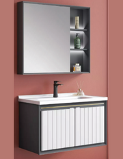 Modern Series Carbon Fibre Basin Cabinet