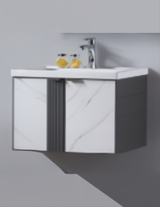 Aluminium Basin Cabinet Set