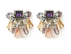 Ibiza Passion crystal earrings