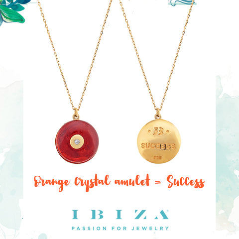 amulet orange success - blog IBIZA PASSION - crystal boho chic luxe fashion jewelry jewels shop online