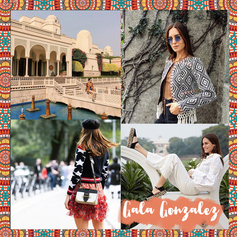 Top 10 Spanish bloggers to follow Gala Gonzalez - Blog IBIZA PASSION boho chic luxe online store fashion jewelry jewels