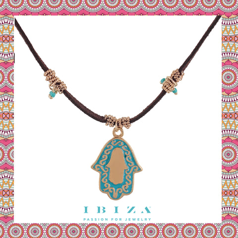 Choker Hamsa Hand Amulet - Blog IBIZA PASSION boho chic luxe fashion jewelry jewels online store