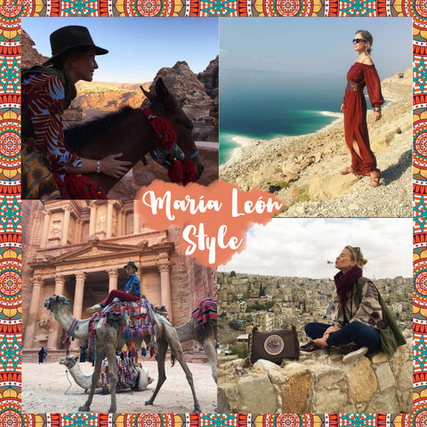 Top 10 Spanish bloggers to follow Maria Leon Style - Blog IBIZA PASSION boho chic luxe online store fashion jewelry jewels