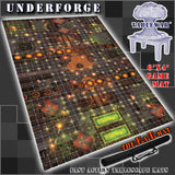 Underforge 40K Battle Mat 6x4’ 72x48” Hidden Deployment Lines
