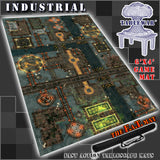 Industrial  40K Battle Mat 6x4’ 72x48” Hidden Deployment Lines