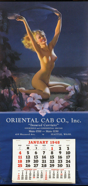 gay nymph gil elvgren