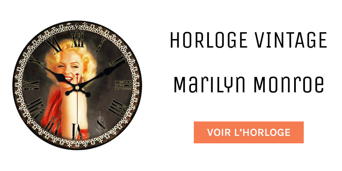 horloge marilyn monroe