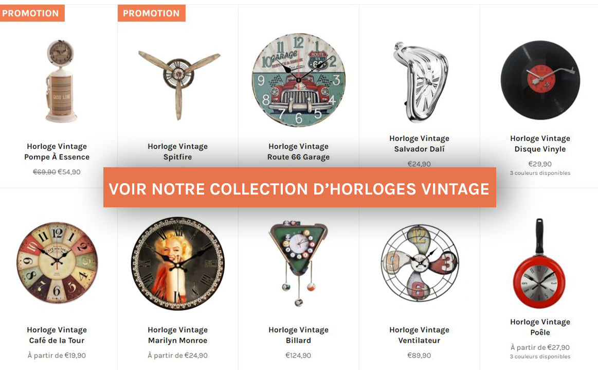 horloge vintage