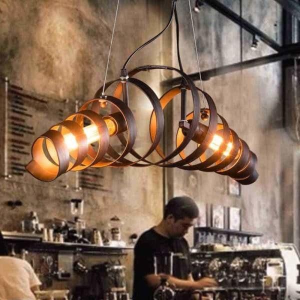 lustre industriel moderne