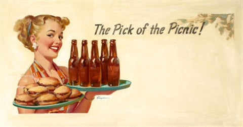 pick of the picnic gil elvgren