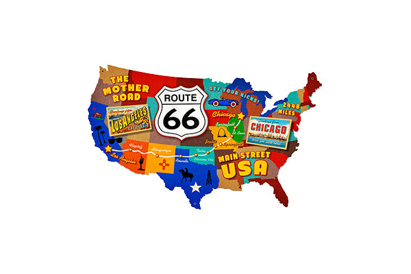 route 66 carte