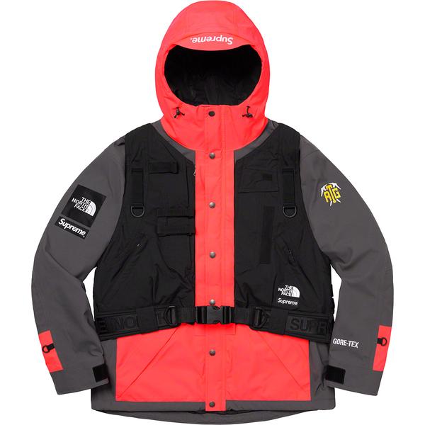 SUPREME THE NORTH FACE RTG JACKET + VEST BRIGHT RED – Soleciety
