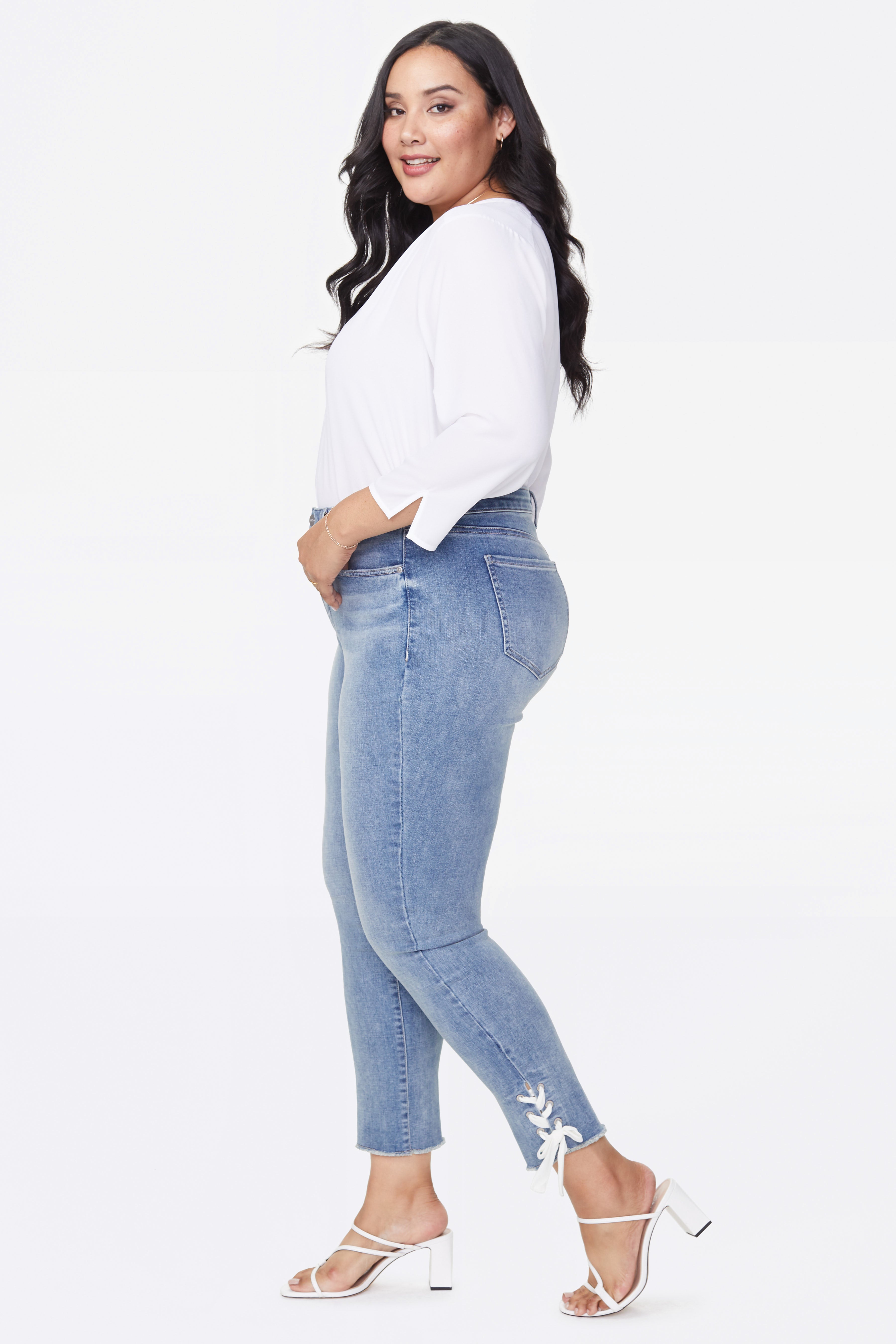 plus size slim jeans