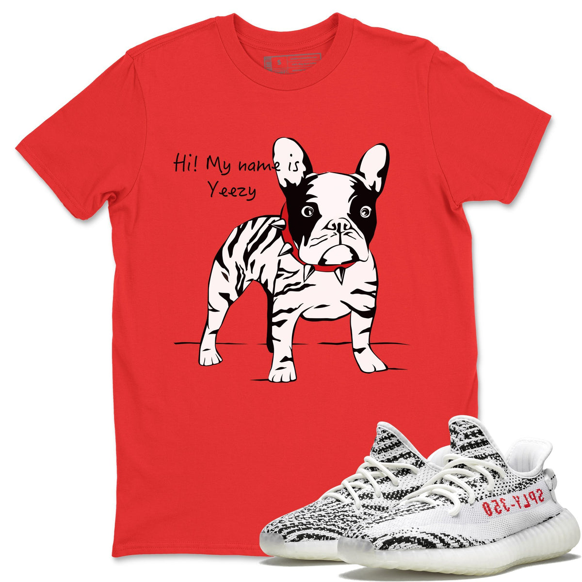 french bulldog adidas t shirt