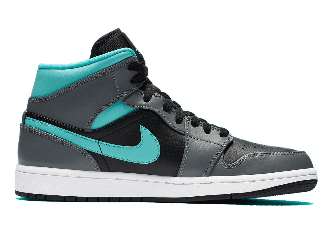 air jordan mid aqua