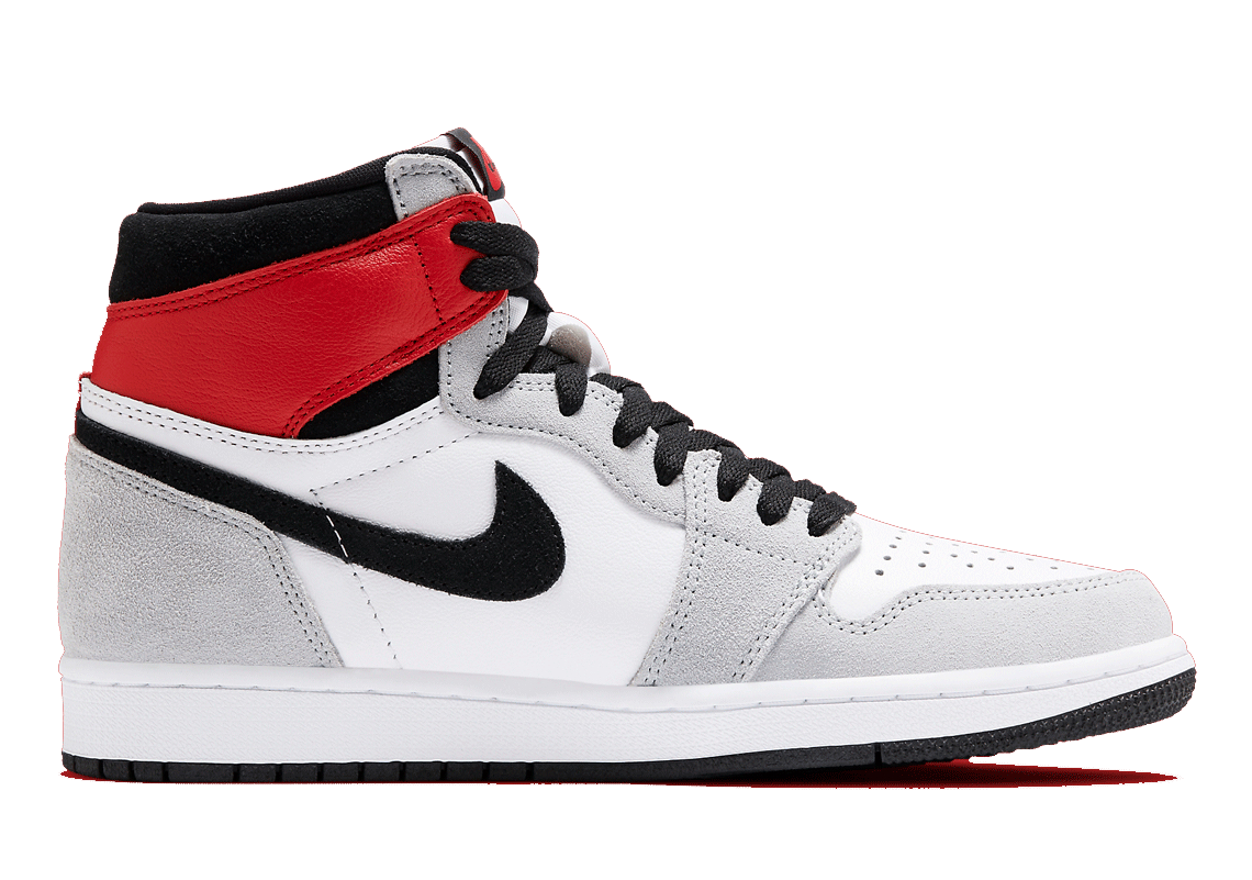 light smoke grey jordan 1 grade school