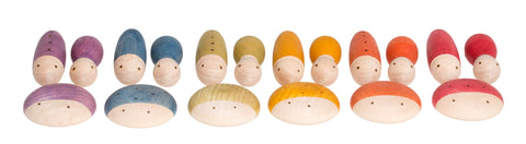 Grapat insects bugs wooden toy gnomes