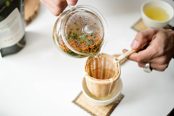 Mizuba organic genmaicha Japanese tea