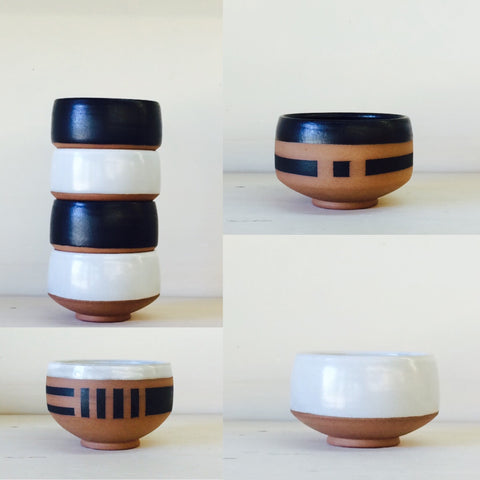 Mizuba and Wolf Ceramics Tea Bowl. Handmade artisan chawan in Portland, Oregon. 