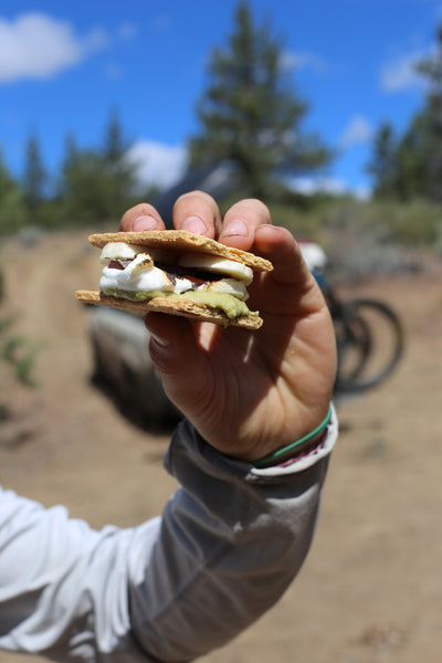 Matcha Nut Butter S'more Recipe