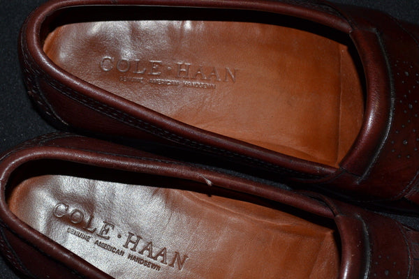 cole haan burgundy shoes