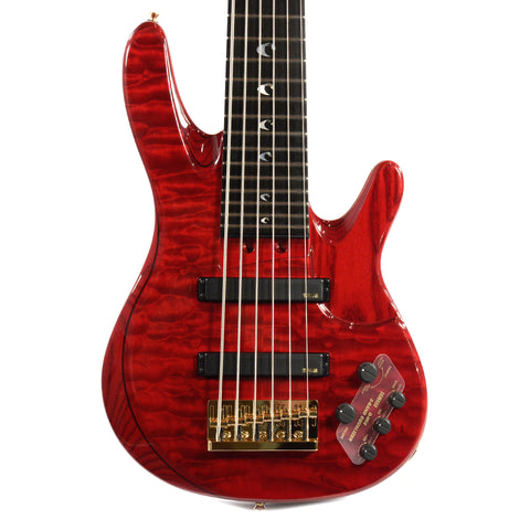 Yamaha John Patitucci Signature 6-String Bass Trans Red | Chicago Music